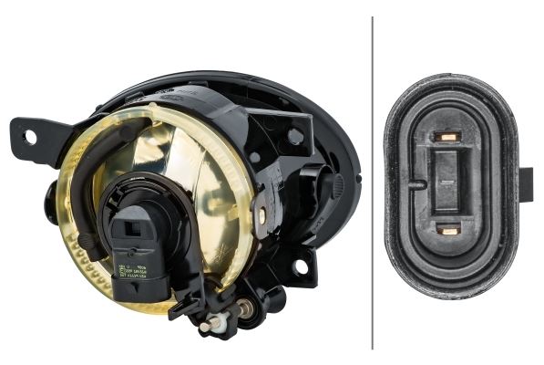Hella Left Front Fog Light for Volkswagen, OEM quality, OEM 7E0 941 699 B - View 3