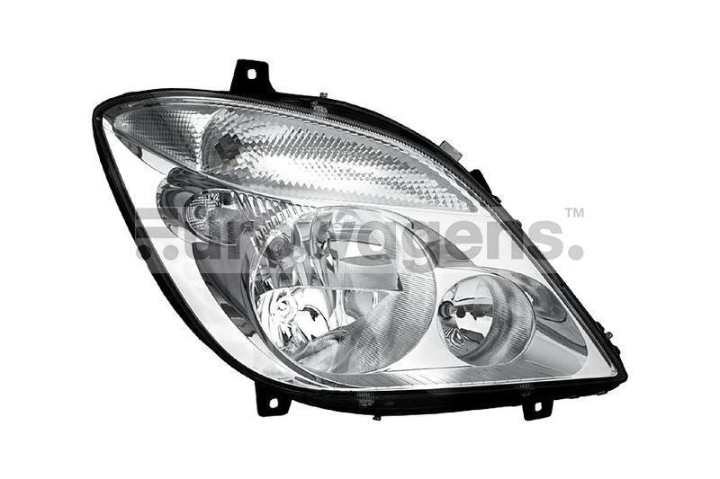 Mercedes-Benz Sprinter Right Front Fog Light, Hella OEM, OEM A9068200861, MPN 1LB 247 012-081