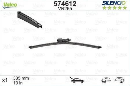 Valeo Rear Wiper Blade for Skoda, Volkswagen & more, OEM quality, OEM 5F4955427A - View 3