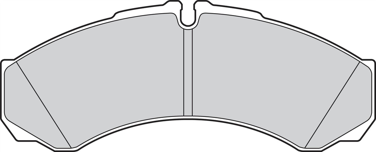 Iveco Daily Front Brake Pad Set, Valeo OEM, OEM 1906401, MPN 301029