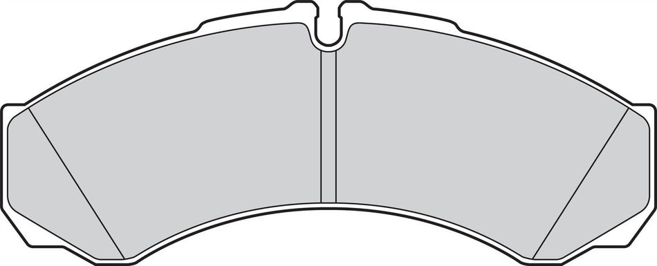 Iveco Daily Front Brake Pad Set, Valeo OEM, OEM 1906401, MPN 301029