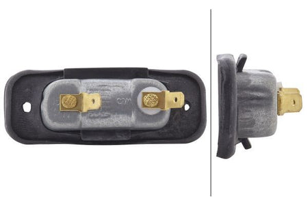 Mercedes-Benz T2/L Number Plate Light, Hella OEM, OEM DP012168 - View 3