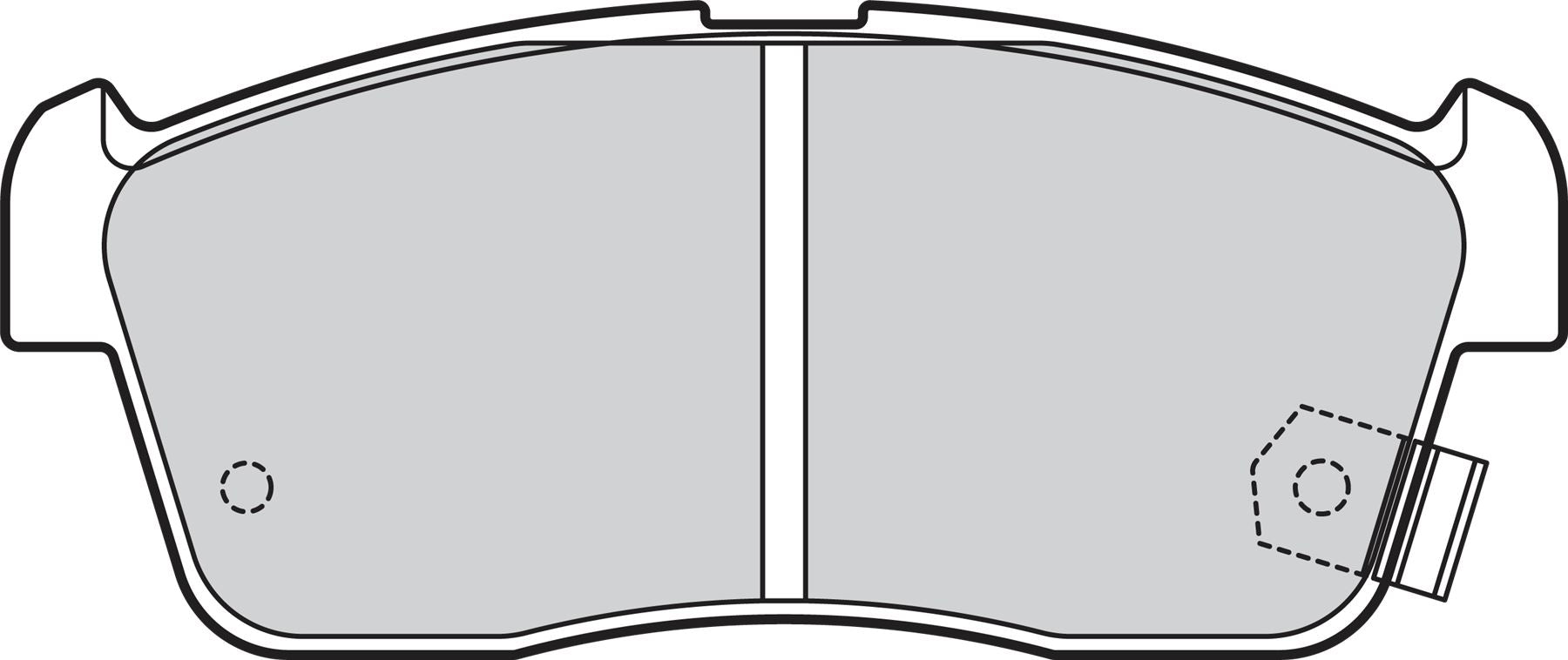 Valeo Front Brake Pad Set for Daihatsu, Subaru & more, OEM quality, OEM 04465-B1010, MPN 302055