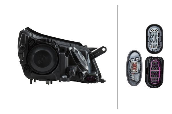 Volkswagen Tiguan Left Headlight | Hella OEM 5N1 941 039 K