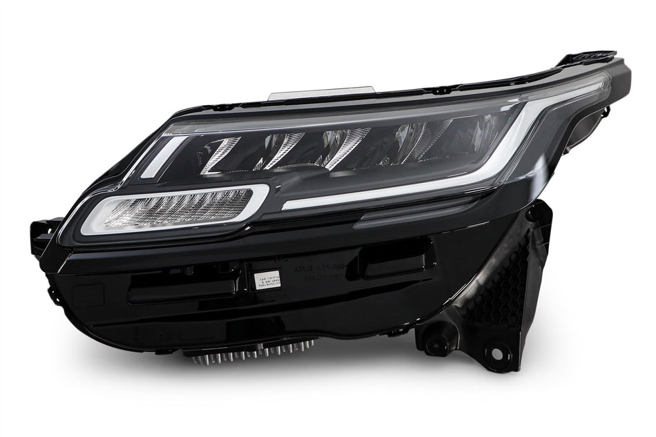 Land Rover Velar Left Headlight, Valeo OEM, OEM LR108329, MPN 450725