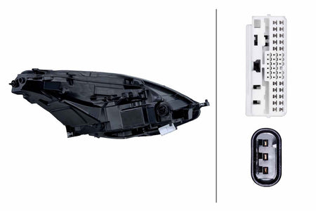 Hella LED Left Headlight for Tesla, OEM quality, OEM 1514952-00-E - View 2