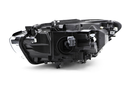 BMW 1 Series Right Headlight, Hella OEM, OEM 63117414144 - View 6