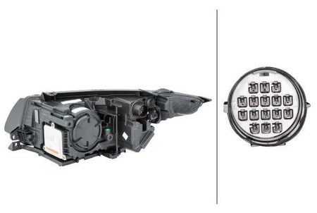 Land Rover Range Rover Evoque Right Headlight, Hella OEM, OEM LR048048 - View 2