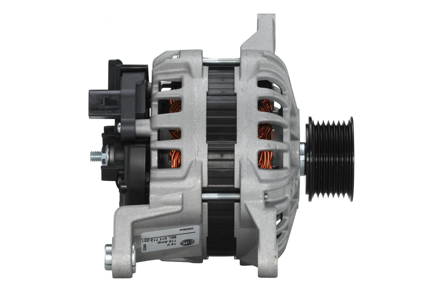 Fiat Ducato Alternator, Hella OEM, OEM 504385133 - View 2