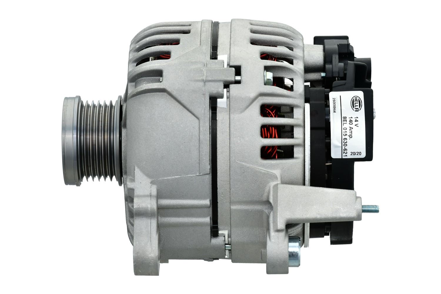 Hella Alternator for Audi, Seat & more, OEM quality, OEM 03C903025F, MPN 8EL 015 630-621