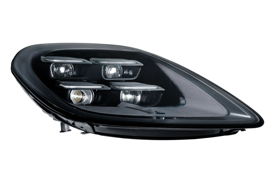 Porsche Panamera Right Headlight, Hella OEM, OEM 976941682, MPN 1EX 016 351-721