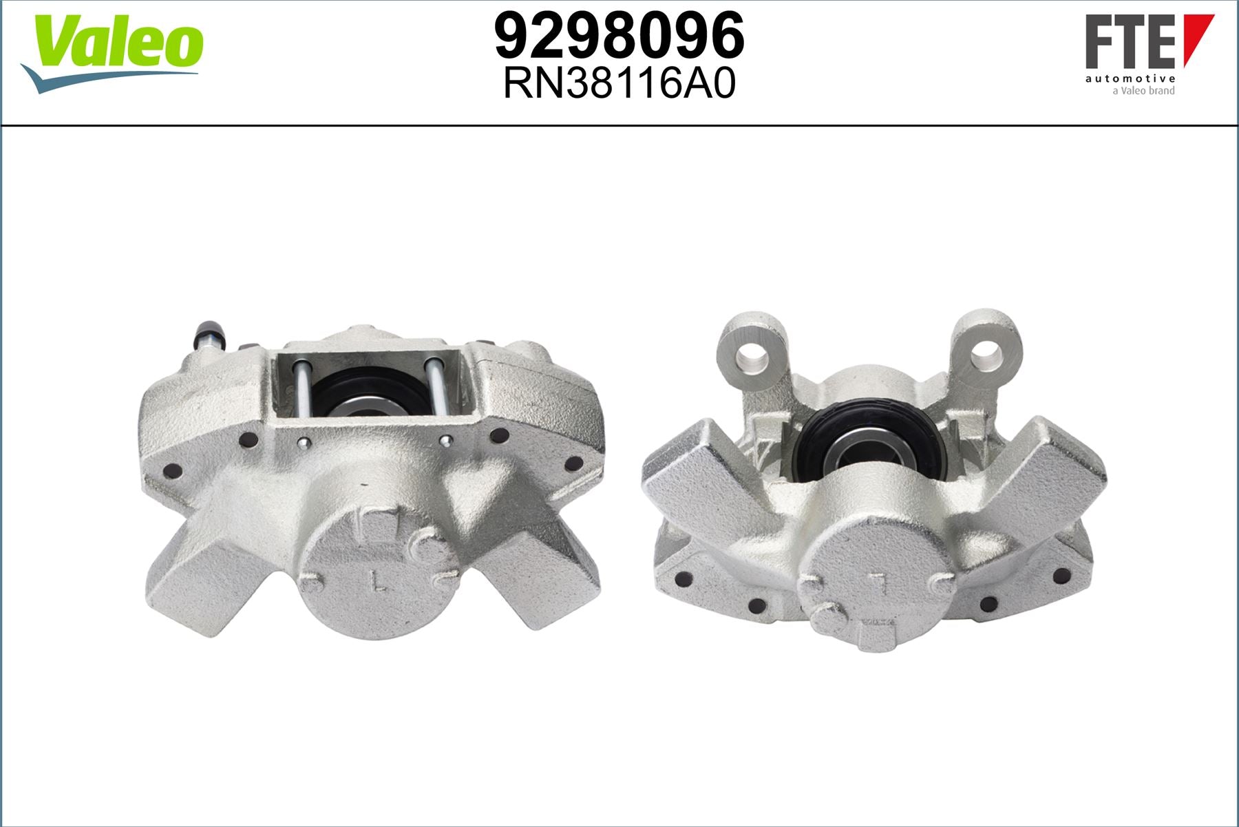 Valeo Left Brake Caliper Left for Volvo, OEM quality, OEM 35163179, MPN 9298096