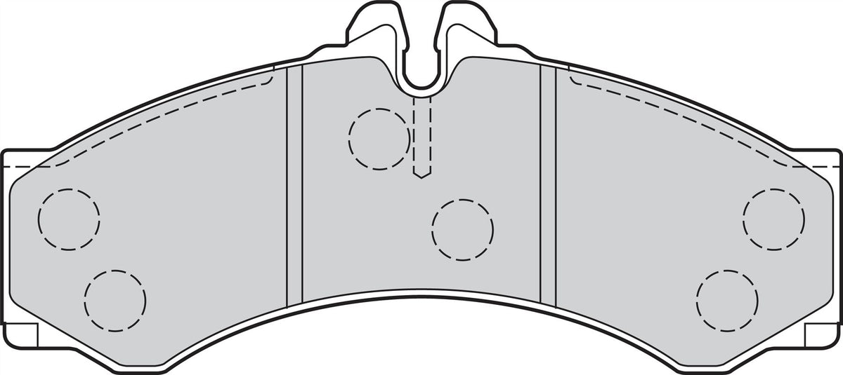 Valeo Brake Pad Set for Mercedes-Benz & Volkswagen, OEM quality, OEM 2D0698151A, MPN 302089