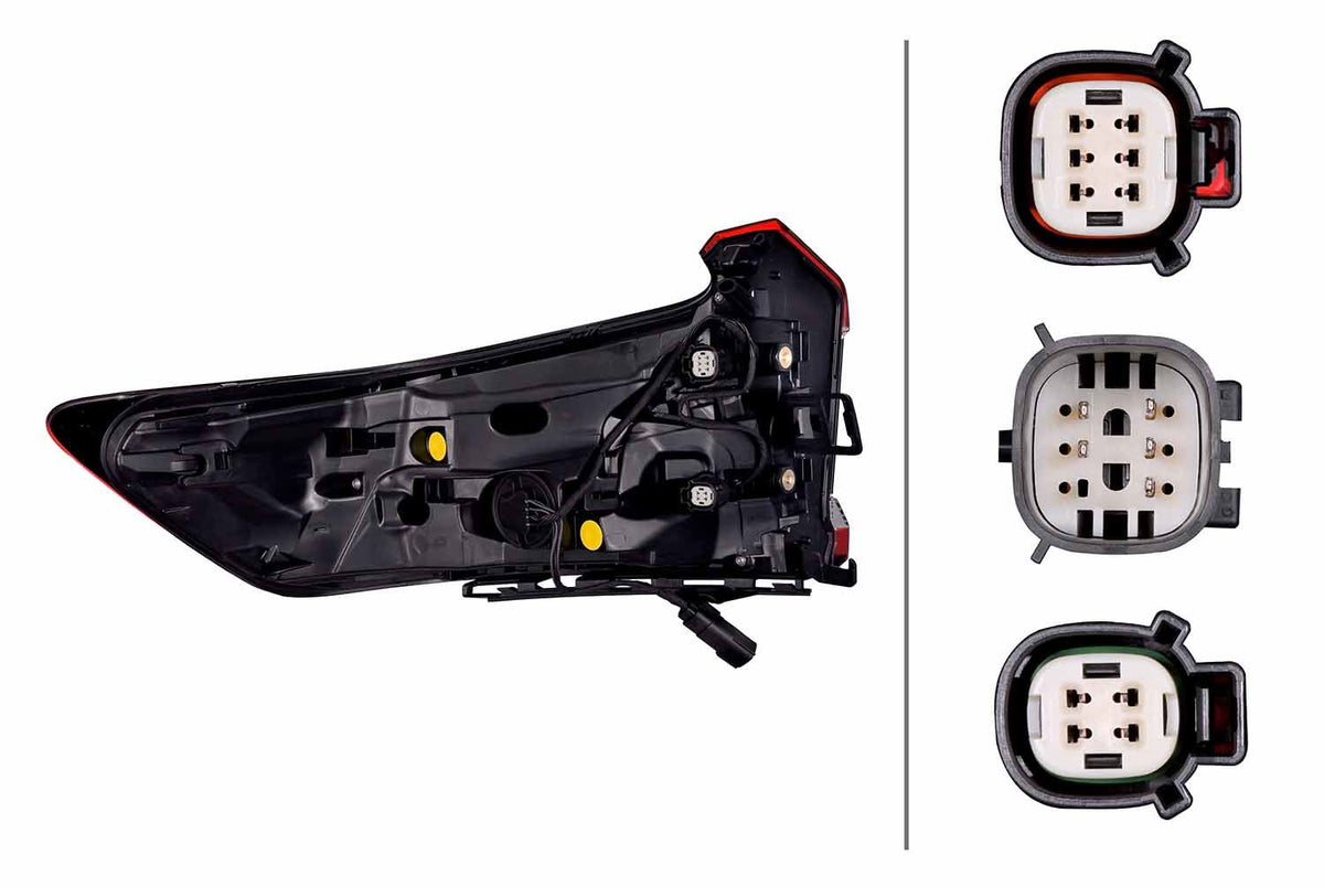 Volvo C40 Right Rear Light, Hella OEM, OEM 32133817 - View 4