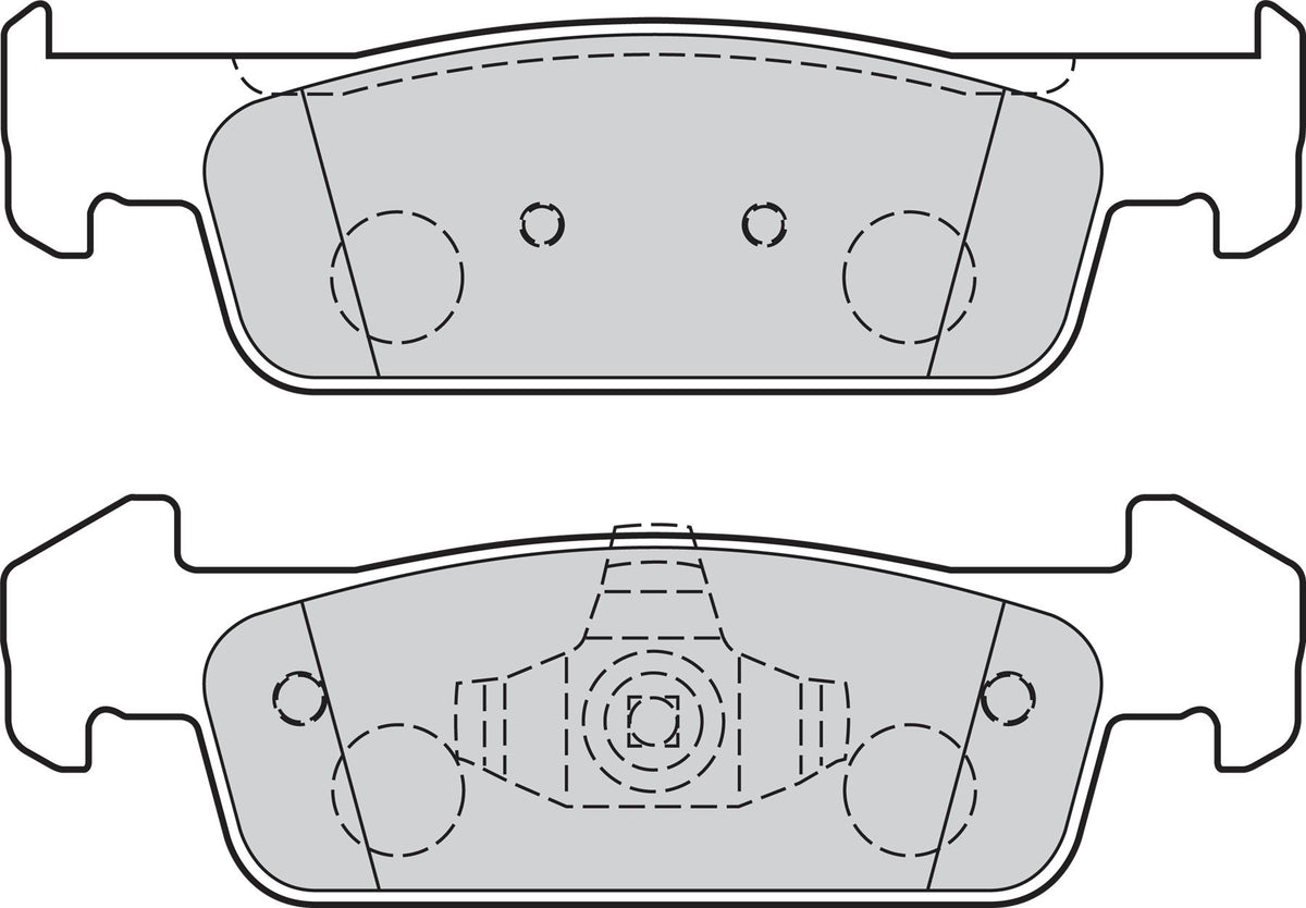 Valeo Front Brake Pad Set for Renault & Dacia, OEM quality, OEM 410602396R, MPN 302162
