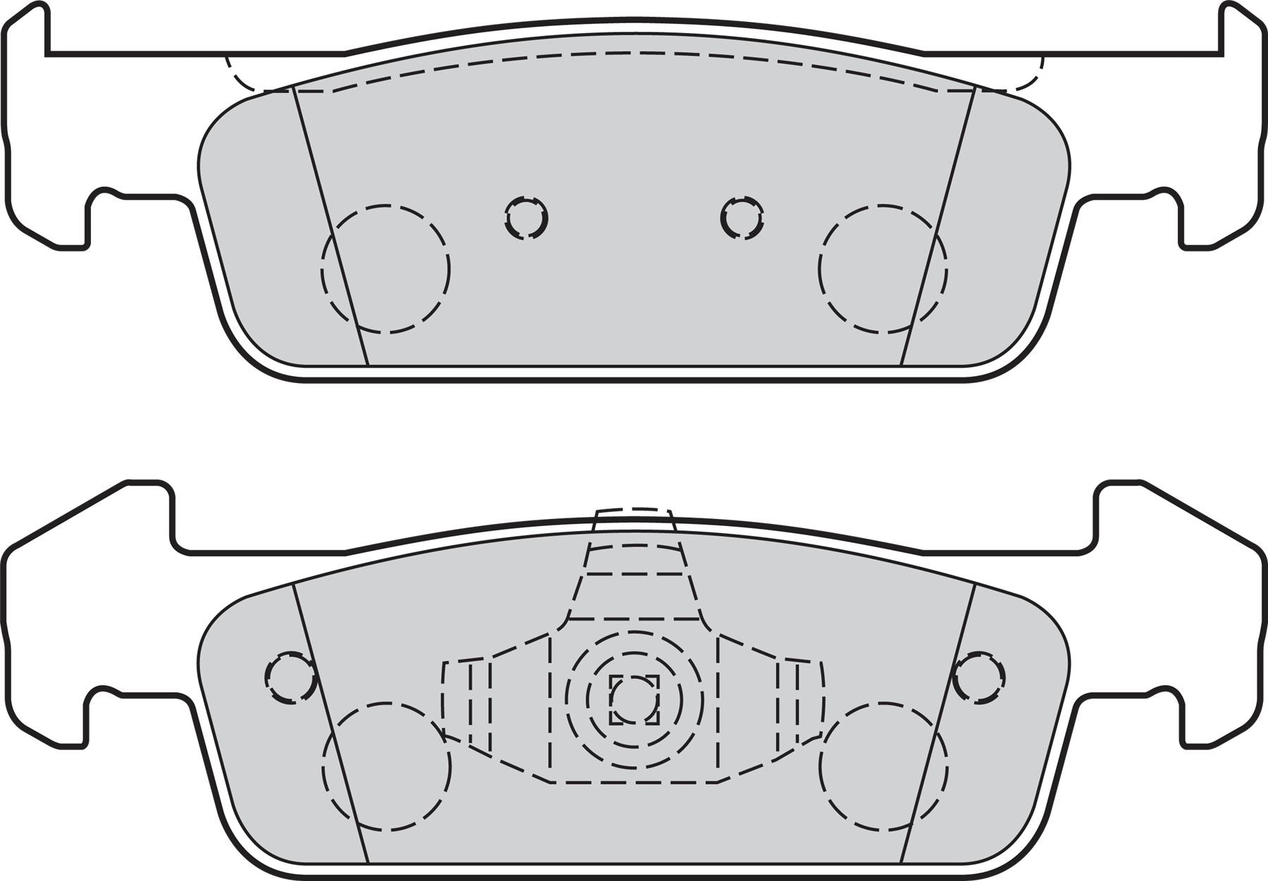 Valeo Front Brake Pad Set for Renault & Dacia, OEM quality, OEM 410602396R, MPN 302162