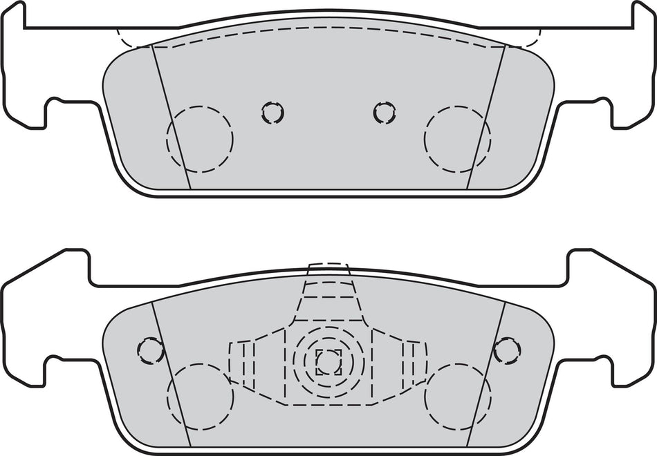 Valeo Front Brake Pad Set for Renault & Dacia, OEM quality, OEM 410602396R, MPN 302162