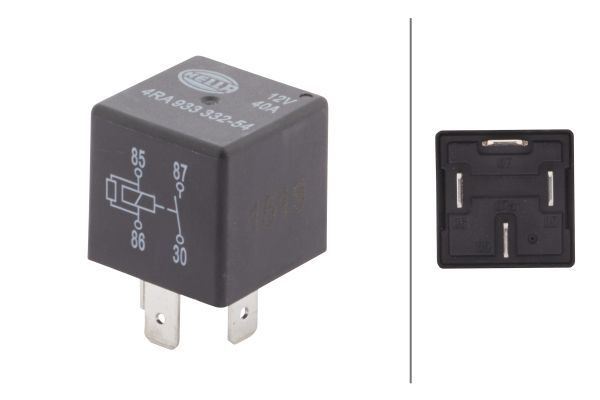 Hella Relay for Mercedes-Benz, Peugeot & more, OEM quality, OEM OEM part number for reference only is 141 951 253 B, MPN 4RA 933 332-541