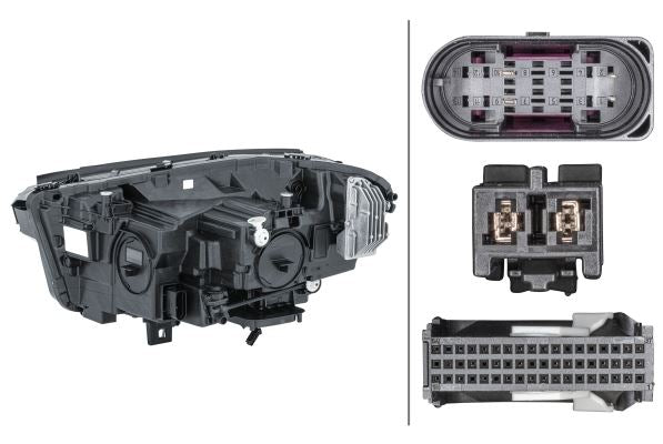 Mercedes-Benz GLA Right Headlight, Hella OEM, OEM A2479066401 - View 3
