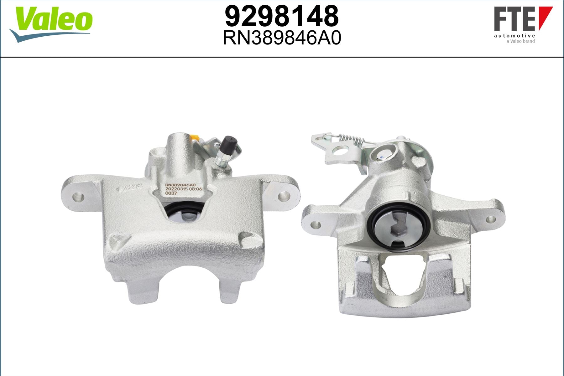 Valeo Right Brake Caliper Right for Jaguar & Ford, OEM quality, OEM 1S712552BA, MPN 9298148