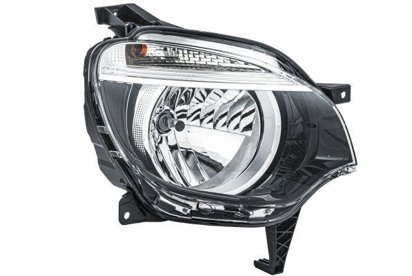 Hella Right Headlight for Renault, OEM quality, OEM 260100732R, MPN 1LD 011 561-041