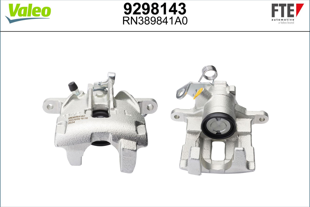 Valeo Left Brake Caliper Left for Volkswagen & Seat, OEM quality, OEM 7D0615423A, MPN 9298143