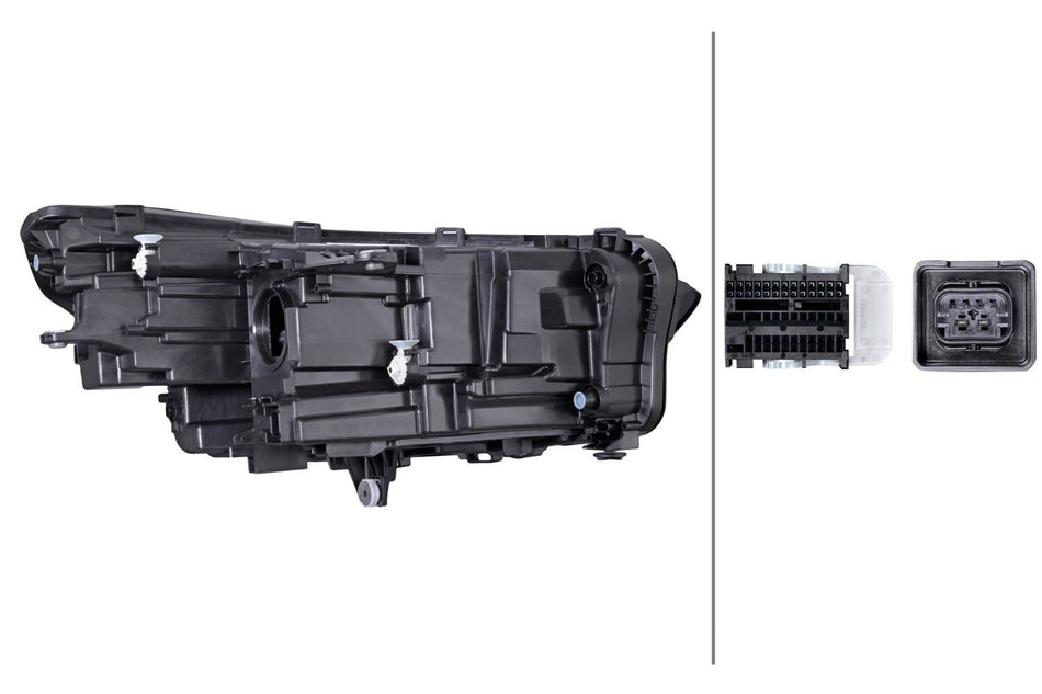 BMW X1 Left Headlight, Hella OEM, OEM 5 A64 3A5 - View 2