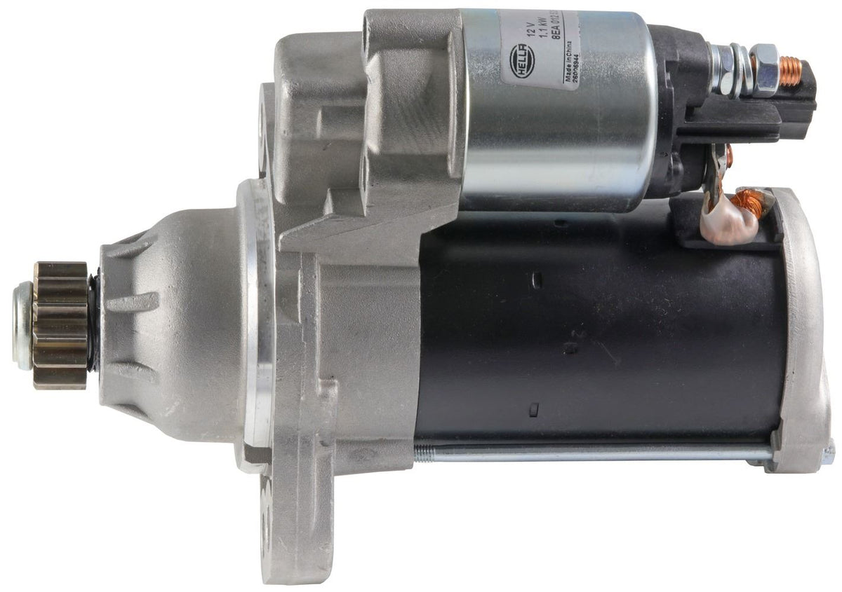 Hella Starter Motor for Skoda, Audi & more, OEM quality, OEM 02M 911 021 H, MPN 8EA 012 528-701