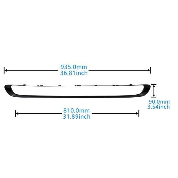Bumper Grille Trim - for Mini - OEM 51117355238 | Eurowagens - View 12