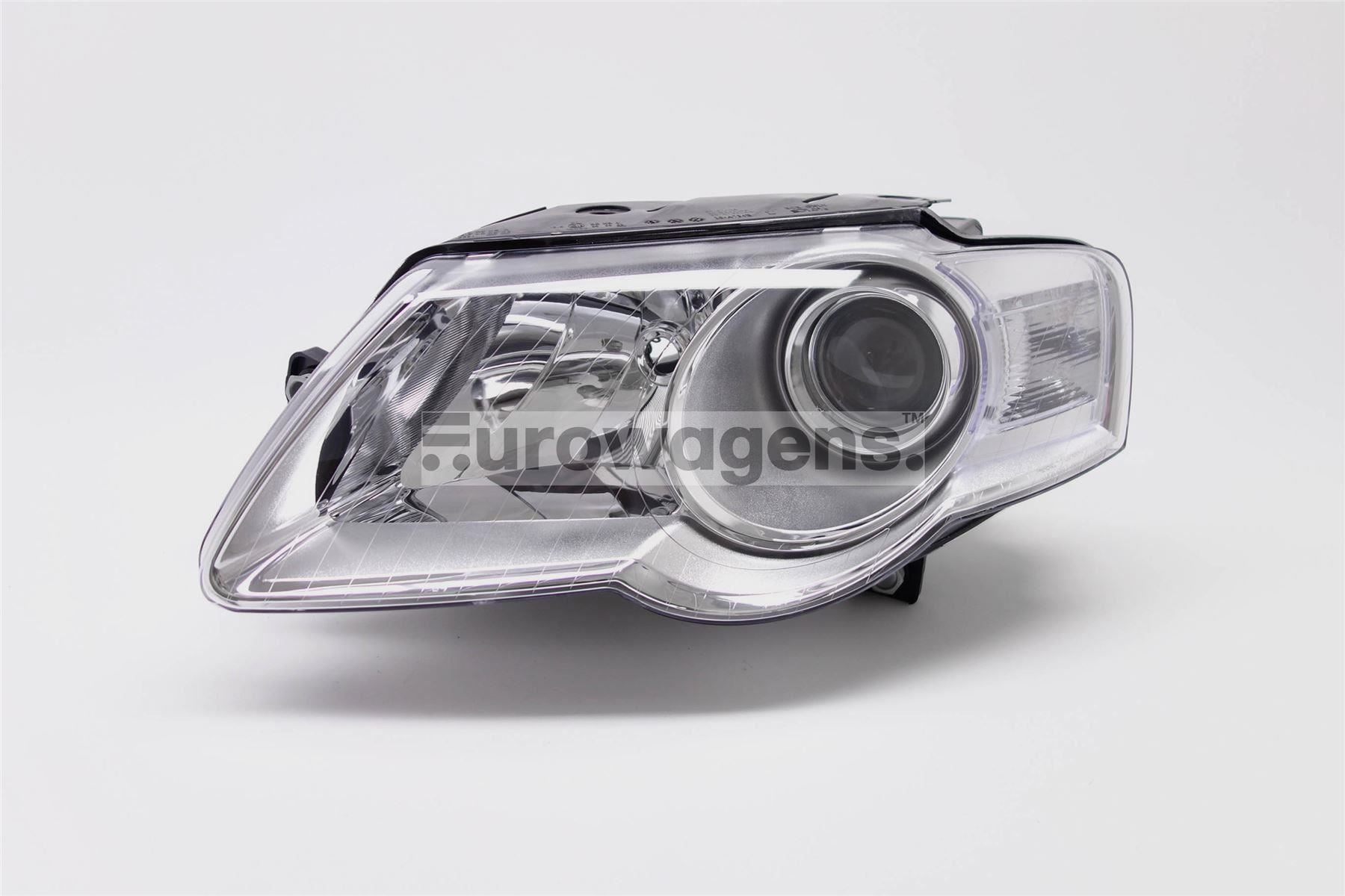 Hella Left Headlight for Volkswagen, OEM quality, OEM 3C0941005K, MPN 1LL 247 014-031