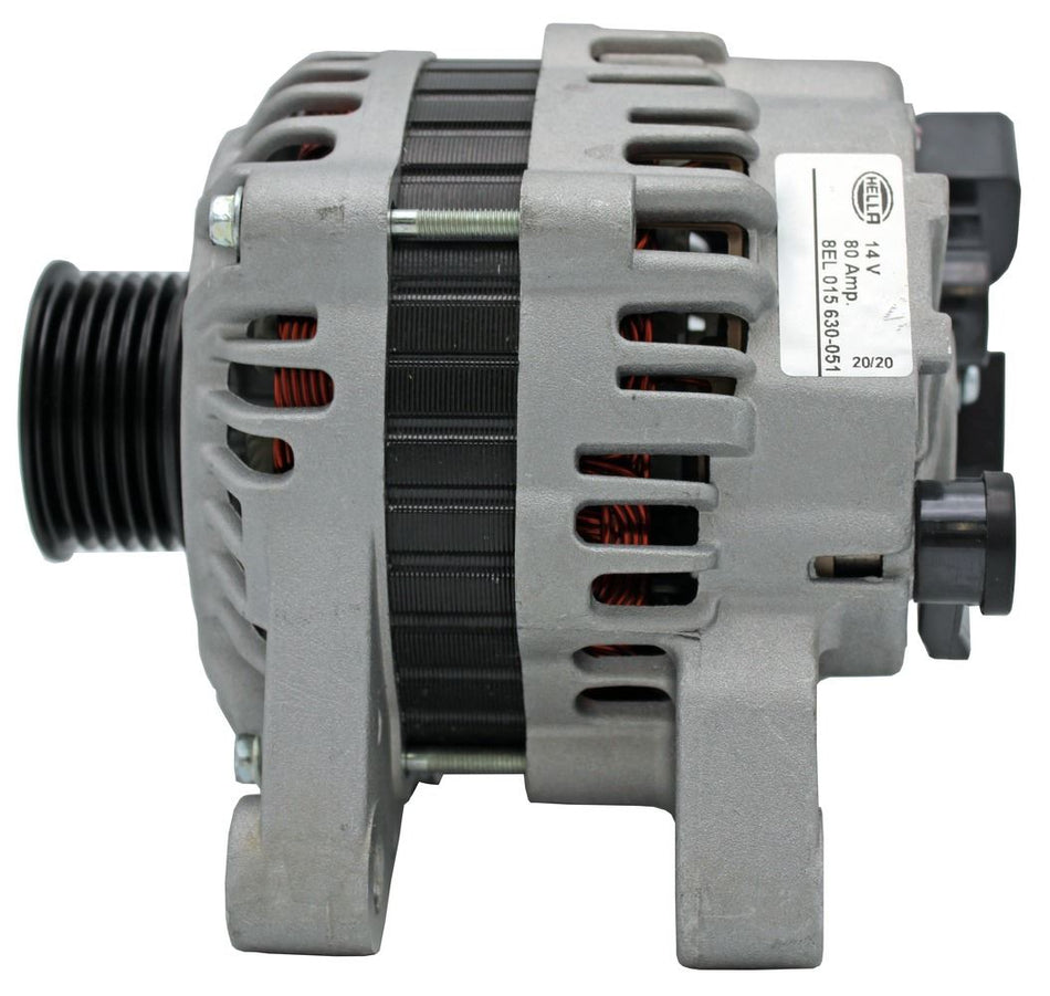 Hella Alternator for Peugeot, OEM quality, OEM 5702G0, MPN 8EL 015 630-051