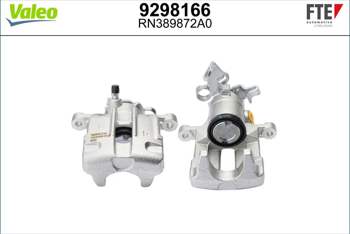 Valeo Right Brake Caliper Right for Peugeot, Lancia & more, OEM quality, OEM 4401C9, MPN 9298166
