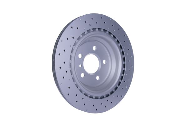 Hella Brake Disc for Mercedes-Benz, OEM quality, OEM 1664230412, MPN 8DD 355 122-551