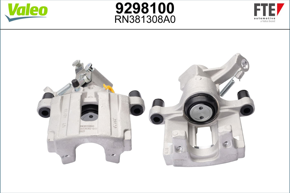 Valeo Left Brake Caliper Left for Cadillac, Vauxhall & more, OEM quality, OEM 542095, MPN 9298100