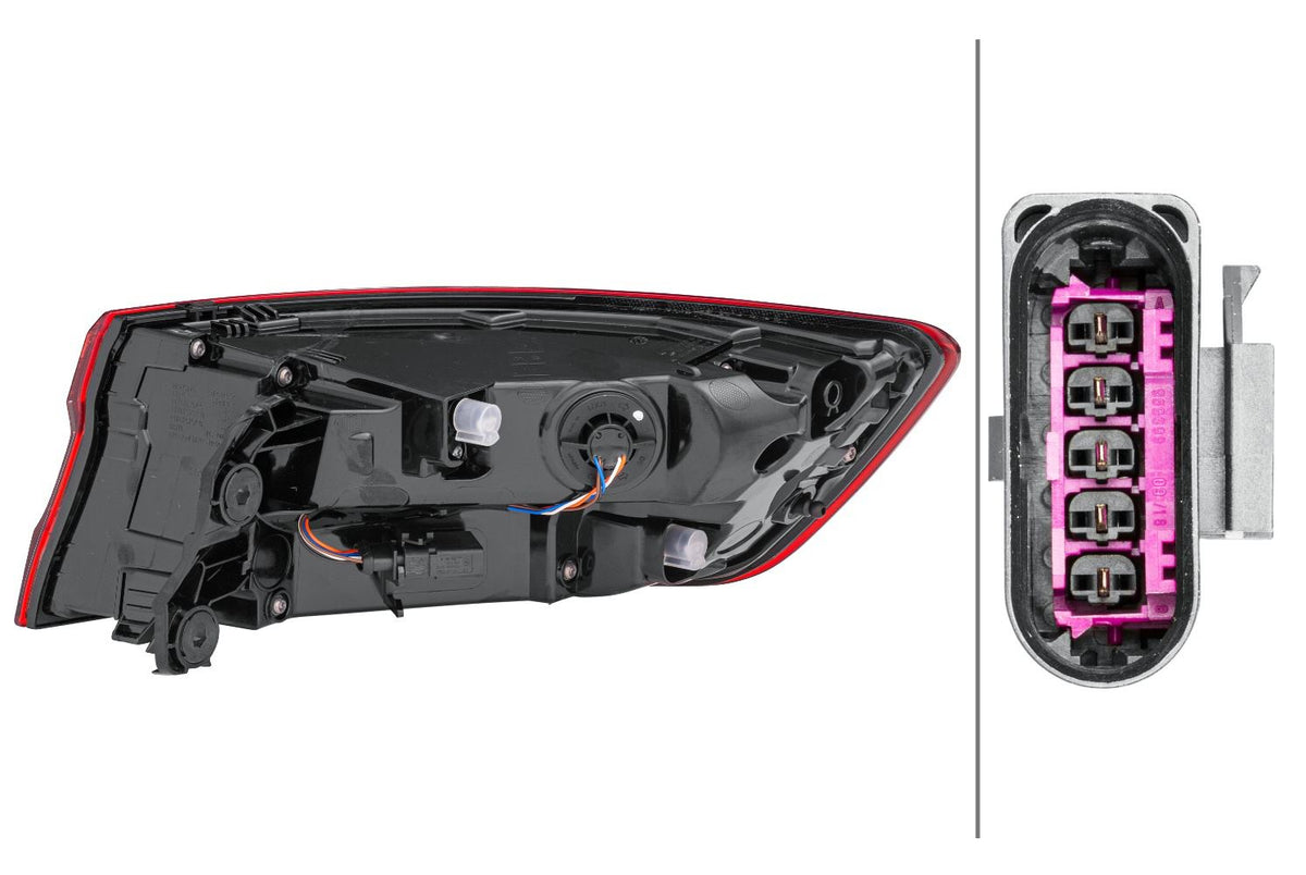 Hella LED Left Rear Light for Audi, OEM quality, OEM 8W5 945 091 G - View 4