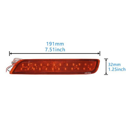 Bumper Reflector Brake Light Rear - for BMW - OEM 63147847591 | Eurowagens - View 6