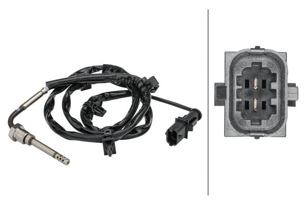 Hella Exhaust Gas Temperature Sensor for Chevrolet & Vauxhall, OEM quality, OEM 0855460, MPN 6PT 358 181-401