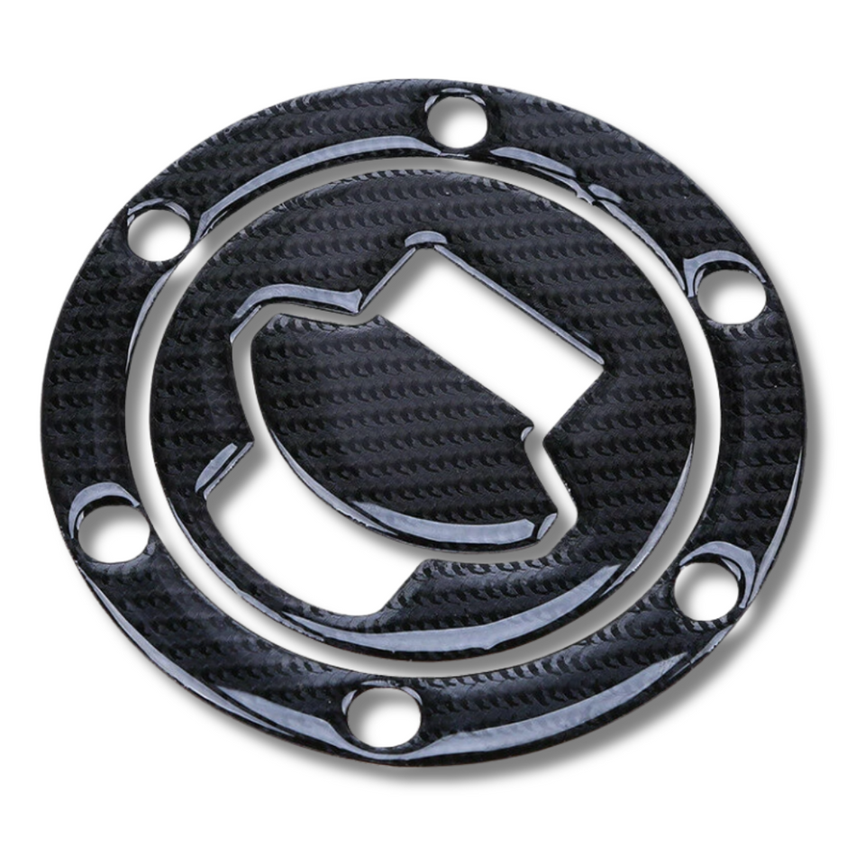Carbon Fiber Gas Cap Pad Sticker | Eurowagens - View 2