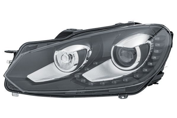 Hella Bi-Xenon LED Left Headlight for Volkswagen, OEM quality, OEM 5K1941751D - View 3