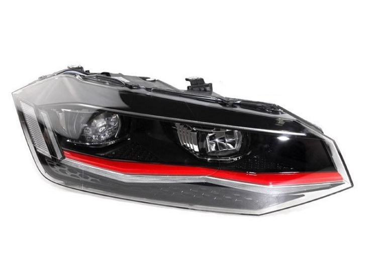Volkswagen Polo GTI Right Headlight, Valeo OEM, OEM 2G2941774A, MPN 450503