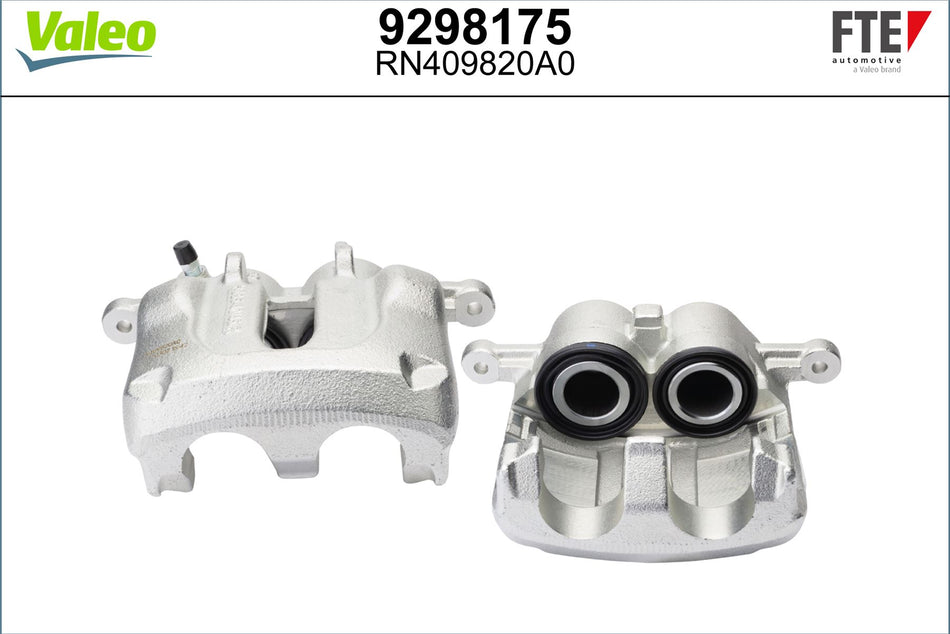 Valeo Right Brake Caliper Right for Nissan, Renault & more, OEM quality, OEM 4100100QAF, MPN 9298175