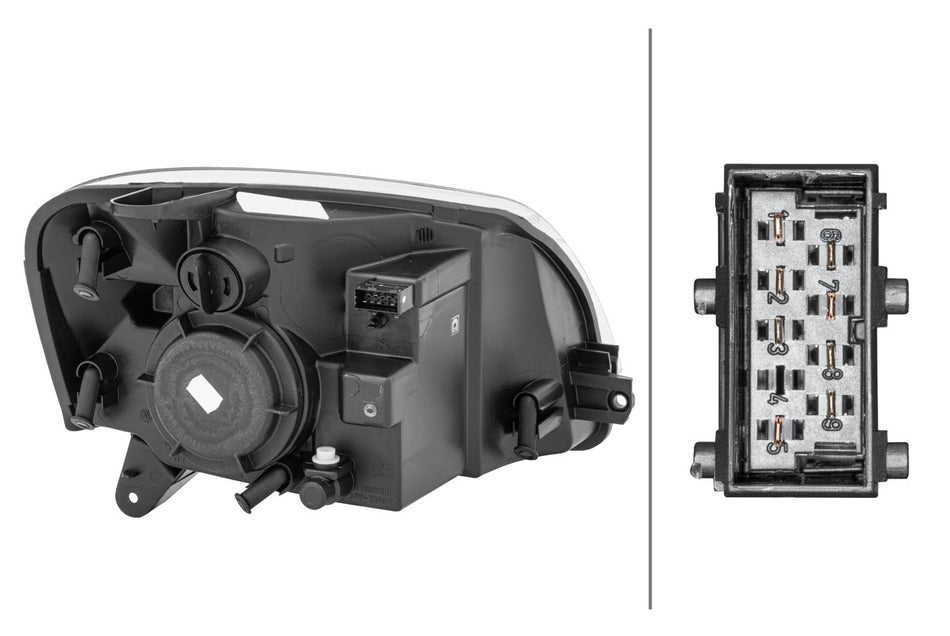 Hella Left Headlight – Peugeot & Citroen | OEM 6204.AX - View 2