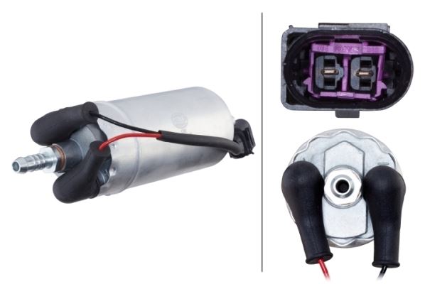 Seat Toledo III Fuel Pump, Hella OEM, OEM 1K0 906 089 A, MPN 8TF 358 302-861