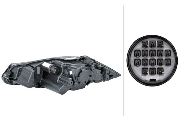 Hella Bi-Xenon LED Right Headlight – Jaguar | OEM 02C2Z 26706