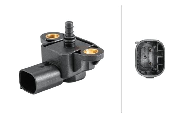 Hella Boost Pressure Sensor for Mercedes-Benz, OEM quality, OEM 008 153 02 28, MPN 6PP 358 152-281