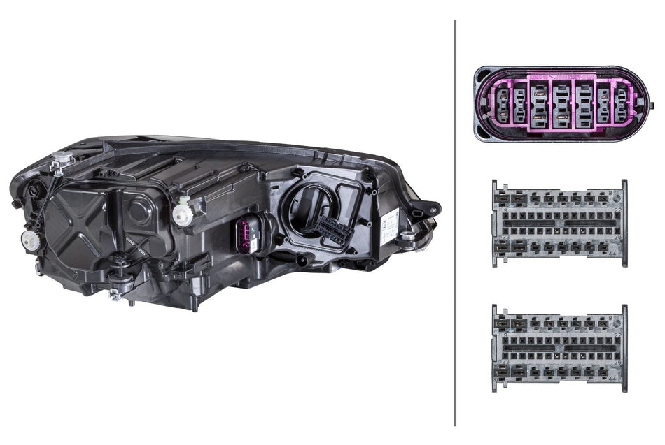 Hella LED Left Headlight – Volkswagen | OEM 5G1 941 059