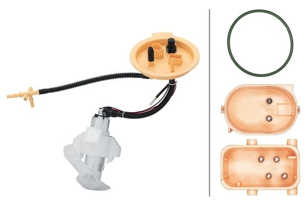 BMW 2 Series Active Tourer (F45) Fuel Pump, Hella OEM, OEM 16 11 7 260 648, MPN 8TF 358 302-931
