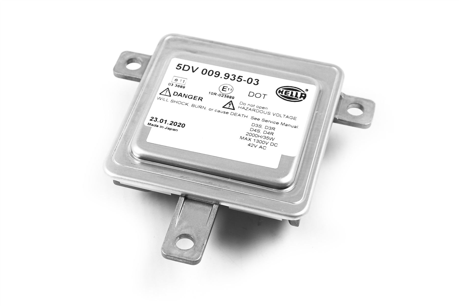 Hella Xenon Headlight Ballast for Volkswagen, Audi & more, OEM quality, OEM 8K0941597E, MPN 5DV 009 935-031