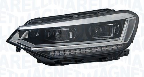 Volkswagen Touran Left Headlight, Magneti Marelli OEM, OEM 5TC941113C - View 2