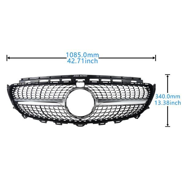 Bumper Grille Front - for Mercedes-Benz - OEM A2388880300 | Eurowagens - View 9